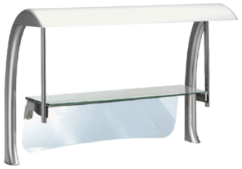 Верхняя стойка с 1 полкой 3 GN Electrolux 856256 (ZLGS12G) в ШефСтор (chefstore.ru)